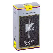 Vandoren Bb Clarinet V.12 Reeds Strength 5+, Box of 10