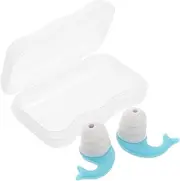 HANABASS 1Pair Silicone with Reusable Noise Isolation for Swimming Sleeping and Water Sports Durable Comfortable Ear Protection for Dorms and Travel