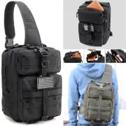 Tactical Sling Bag Pack Military Rover Shoulder Backpack Molle Assault Range Bag