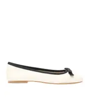 leather ballet flats 37,38,41 off white