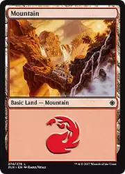 MTG Magic - Mountain C - Ixalan - Common - Foil Near Mint