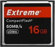 Extreme 16GB Compact Flash Memory Card, Original CF Card for Professional Photographer, Videographer, Enthusiast