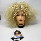 Sis Sister Wig Had Lace Front Curtain Bangs Curly Blonde NWT