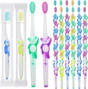 300 Pcs Toothbrush for Kids Individually Wrapped Soft Disposable Toothbrush Bulk