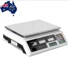 Digital Kitchen Weighing Scale 40KG LCD Platform Scale White