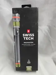 Swiss Tech Erleuchten 3000 Lumen LED Flashlight IP67 Waterproof Drop Resistant