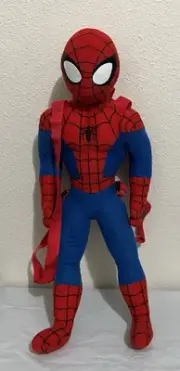Marvel Comics Spiderman 20" Plush Backpack with Adjustable Straps