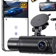 Premium X5 4K WiFi Dash Cam - Front, Rear & Inside with G-Sensor Protection