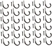 Retro Style Decorative Hooks 30pcs Wall Mount Hooks for Hanging Towels Hats Coats Belts Keys Bathroom Kitchen Garage