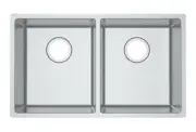 740x440x200x1.2mm Double Bowls Top/Undermount Kitchen/Laundry 304 Stainless Sink