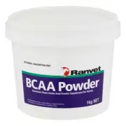 Ranvet BCAA Powder 1kg Amino Acid Supplement Horse Equine Maintain Muscle Mass