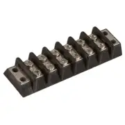 K4 Terminal Block With Screw Terminals, 6 Circuit Rated For 30 Amps Per Circuit