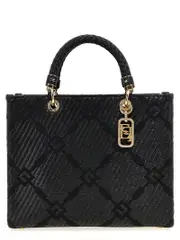 [Elisabetta Franchi] Elisabetta Franchi-Tote Borse A Mano Nero-Donna OS Black