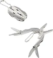 Polished 6-in-1 Stainless Steel Multifunctional Pliers Multi Tools Set with Sheath, Mini