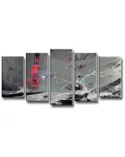 Ready2HangArt Inkd XVIII Wrapped Canvas Wall Art by Tristan Scott