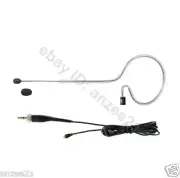 Replaceable wire Pro Black Headset Hook Microphone MIC For Sennheise G1 G2 G3