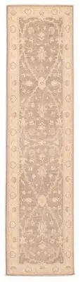 Vintage Hand-knotted Runner Rug 2'7" x 9'6" Traditional Wool Carpet