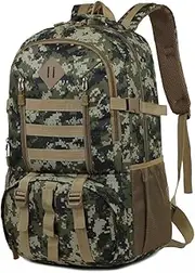 Hiking Backpack Water Ox Cloth Backpacks for Camping Hiking Army Green