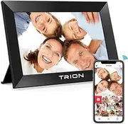 Smart WiFi Digital Photo Frame- HD IPS Touch Screen, 1280x800 Resolution, 32GB Memory, Auto Rotate, Wall Mountable, Frameo App
