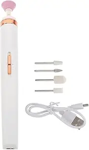 LIFKOME 1 set Nail Drill Professional Manicure Pedicure Tool Compact Grinder for Easy Dead Skin Removal at Home Salon Includes Bits Speed
