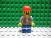 Lego mini figure Frank the Fireman The Lego Movie 70807 NEW