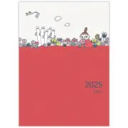 2024 Schedule Book Agenda Planner Hallmark Moomin A5 Family Diary
