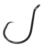 Gamakastu Big Cat Circle 3/0 Hook (black 6 pack)