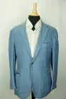 Kiton Powder Blue Unstructured Cashmere Blend Patch Pocket Sport Coat XL 42R NEW