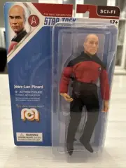 Mego Star Trek Jean-Luc Picard 8" Action Figure with 14-Point Articulation