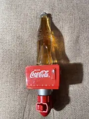 Vintage Coca cola Nigth Light Sparkle Bottle 8.75" Tall
