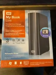 BRAND NEW SEALED!!! WD My Book Live 3TB Personal Cloud Storage External