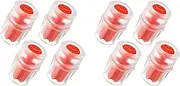 Binxind 8 Packs Bite Valve Replacement Sheath for Water Bladder, Packs Hydraulics Reservoirs, Hydration Pack Bite Valve