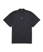 Balenciaga Activewear Large Fit T-Shirt black