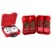 Milwaukee Hole Dozer Bi-Metal Hole Saw Set W/ Cobalt Drill Bit Set (57-Piece)