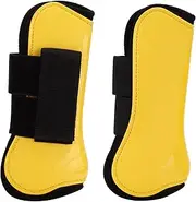 4 PCS Horse Boots, Horse Tendon Boots, Horse Fetlock Boots, Protective Comfortable and Adjustable Boots for Horse Jumping