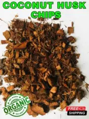 100g Coconut Husk Chips Anthurium Orchids Gardening Plant Growing Organic Media