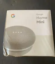 NEW Google Home Mini Smart Speaker Assistant - Chalk (GA00210-US) Sealed