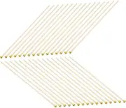 HOMSFOU 50pcs Mini Flag Poles Wooden Handheld Flag Sticks for Celebrations Craftsmanship Versatile Display for Events Easy to Use Outdoor and Indoor Decor