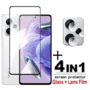 Tempered Glass 2.5D Full Glue Screen Film For Xiaomi Redmi Note 12 Pro Plus 5G