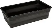 Josoft Collapsible Silicone Marinator Container for BBQ/Grilling - 100% Food-Grade BPA-Free Lid & Box, Oven/Fridge Safe, Foldable Meat Brine Tray with Smoker Prep Storage