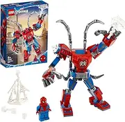 LEGO Marvel Spider-Man: Spider-Man Mech 76146 Kids’ Superhero Building Toy, Playset with Mech and Minifigure