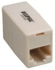 8x Clipsal RJ45 FEMALE-RJ45 FEMALE TELEPHONE COUPLER CLI3110CPRJ45 Ivy*AUS Brand