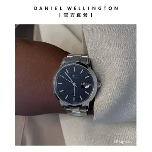 【Daniel Wellington】DW 手錶 Iconic Link Automatic 40mm自動機械精鋼錶(DW00100482)