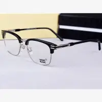 在飛比找Yahoo!奇摩拍賣優惠-熱銷特惠 新款MontBlanc萬寶龍MB669-F眼鏡框 