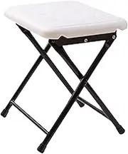 Shower Stool Bathroom Step Stool Stable Nonslip Folding Heavy Duty Shower Bench Shower Chair Seat Bath Chair for Elderly