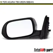 Paintable Black Power Adjust Mirror with Turn Signal for Acura TSX 2004 Driver