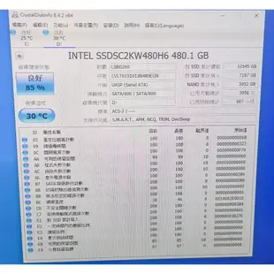 知飾家 二手良品 INTEL 540S 480G SSD 固態硬碟