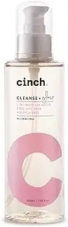 Cleanse + Glow – 5 in 1 Micellar Water - Cleanser, Toner, Makeup Remover & Exfoliator, Softens Skin | Suitable for All Skin Types
