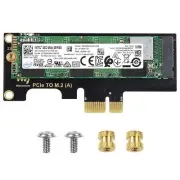 PCIe to M.2 Adapter Card with LED Light for Raspberry Pi RPI Compute Module 4 c
