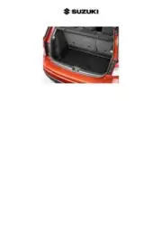 BOOT MAT SX4 Suzuki Cargo Tray not for CVT model 990AA00818009